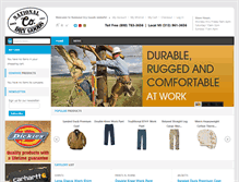 Tablet Screenshot of nationaldrygoods.com